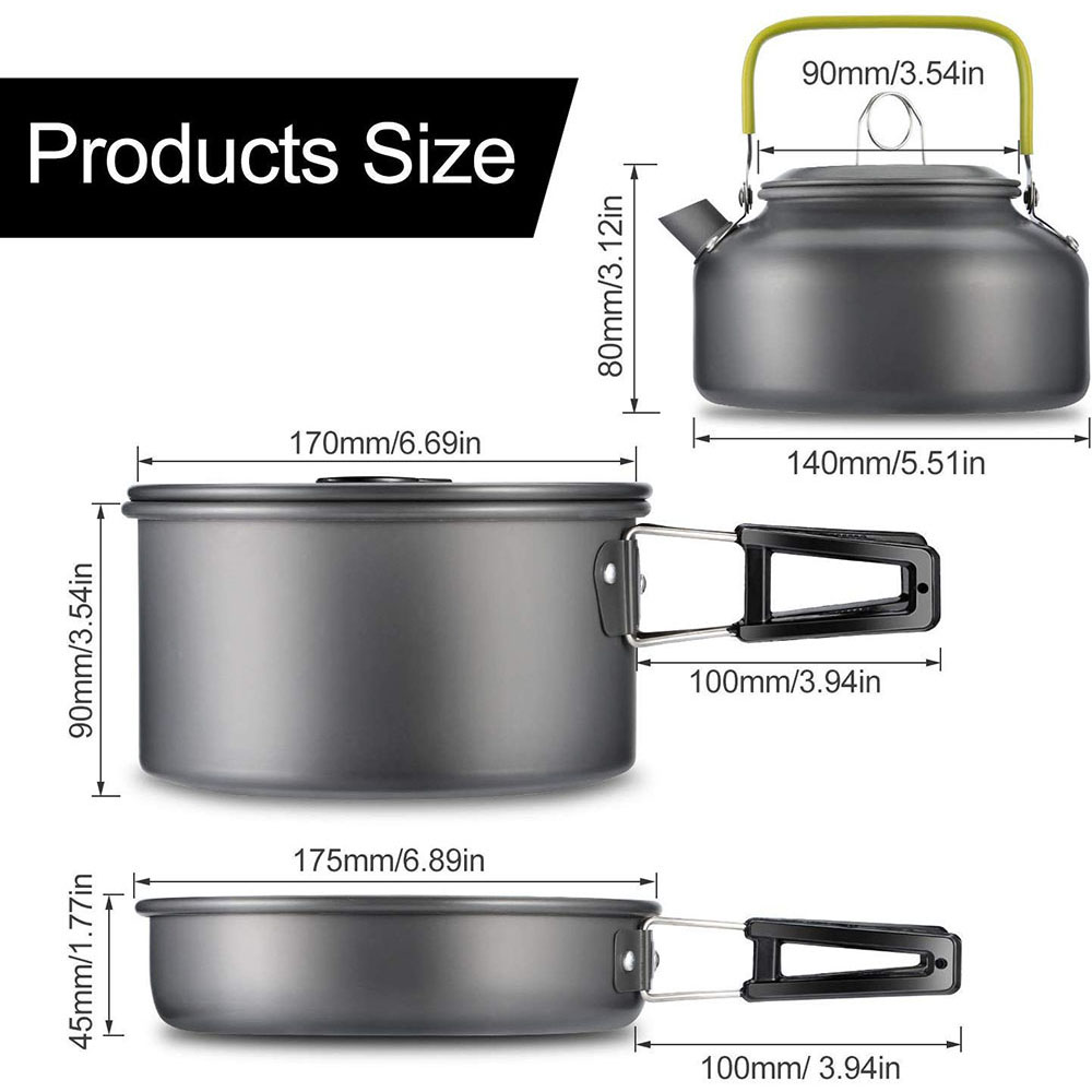Outdoor kookgereiset voor kamp - Outdoor Camping Cooking Equipment recensie en prijs