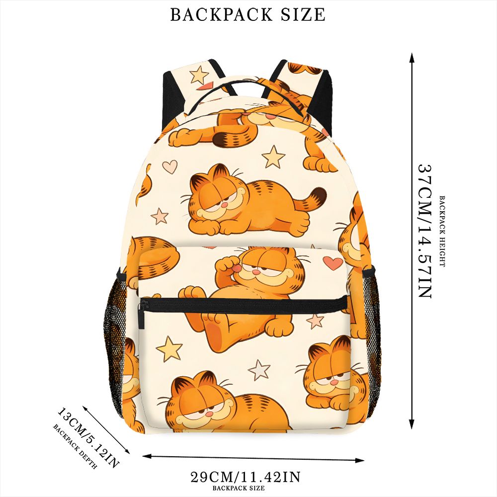 Grappige luie Garfield-rugzak  - Outdoor Camping Bag recensie en prijs
