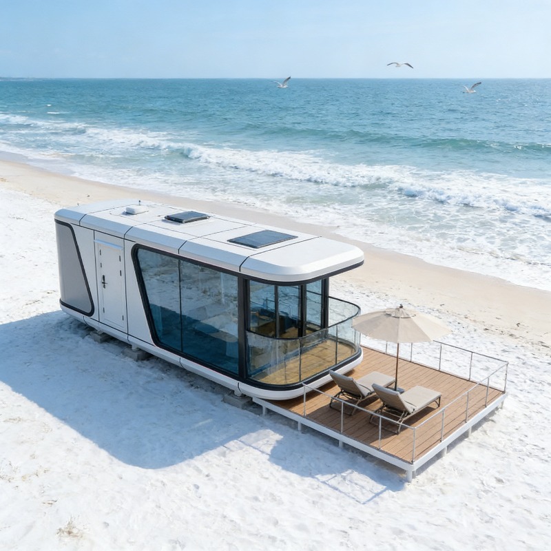 Moderne 40ft 20ft stalen ruimt - Outdoor Camping House recensie en prijs