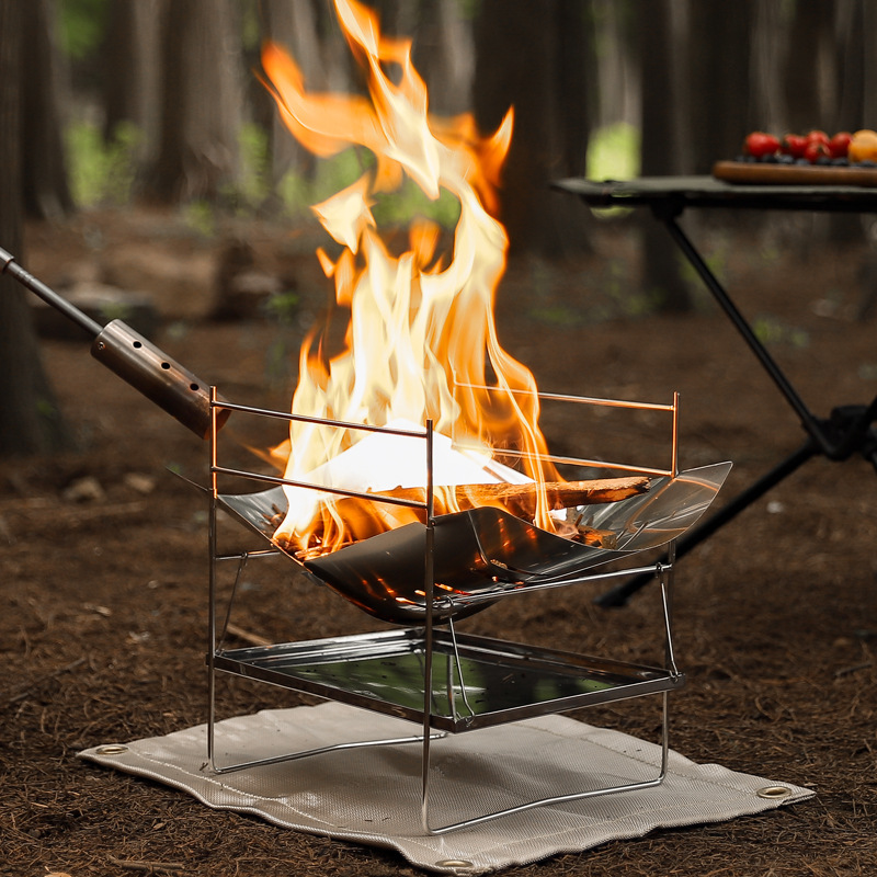 Houtgestookte kampeerkachel Dr - Outdoor Camping Fire Pit recensie en prijs