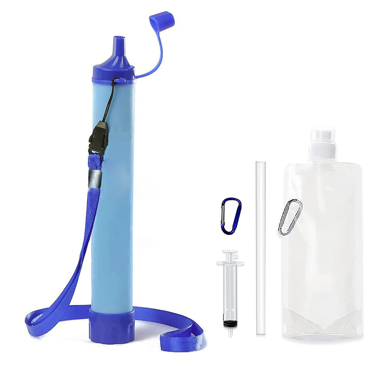1 stuks waterfilter voor buite - Outdoor Camping Water Filter recensie en prijs