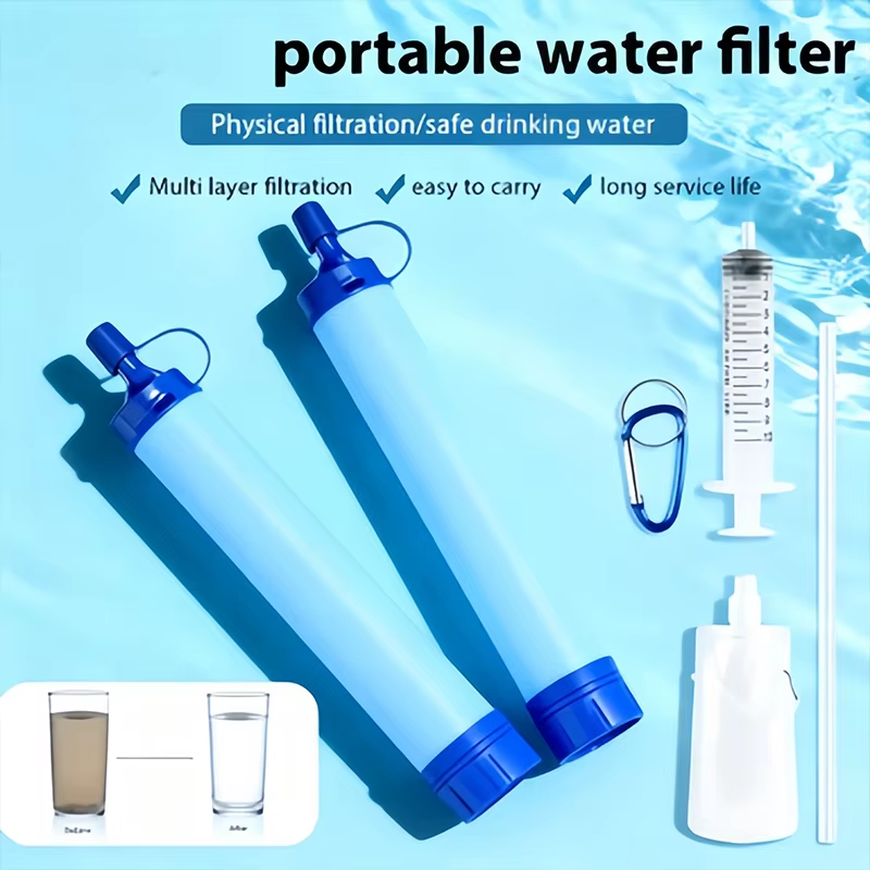 1 stuks waterfilter voor buite - Outdoor Camping Water Filter recensie en prijs