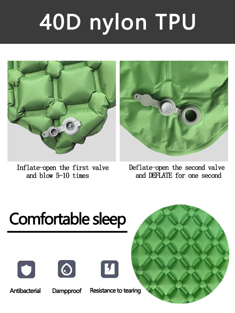 Opblaasbaar campingmatras in t - Outdoor Camping Mat recensie en prijs
